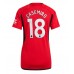 Billige Manchester United Casemiro #18 Hjemmetrøye Dame 2023-24 Kortermet
